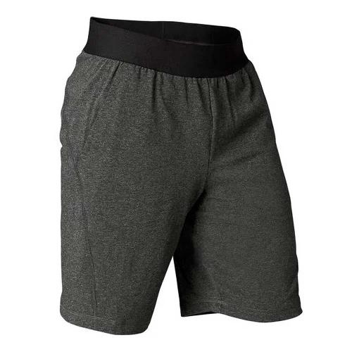 Bermuda Yoga em Algodão Orgânico Masculina Domyos