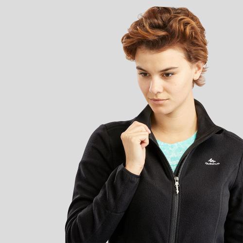 Blusa Fleece feminina com Ziper MH120 Quechua