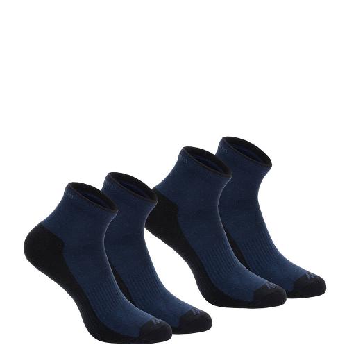 Meias de Trilha Cano Médio Arpenaz 50 Adulto x2 Pares