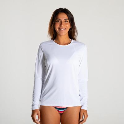 Camiseta Feminina de Surf com Proteção UV50+