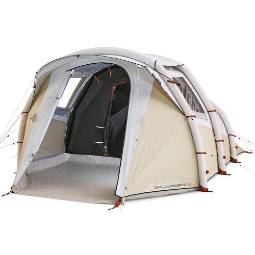 Barraca de Trilha Insuflável AIR SECONDS 4.1 FeB - 4 pessoas - 1 quarto Quechua