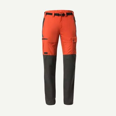 Calça Masculina Resistente de Trekking MT500 Laranja Forclaz