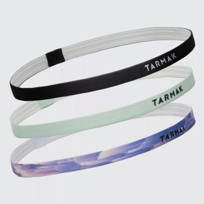 Elástico de Cabelo de Basquete Hairband Conjunto de 3