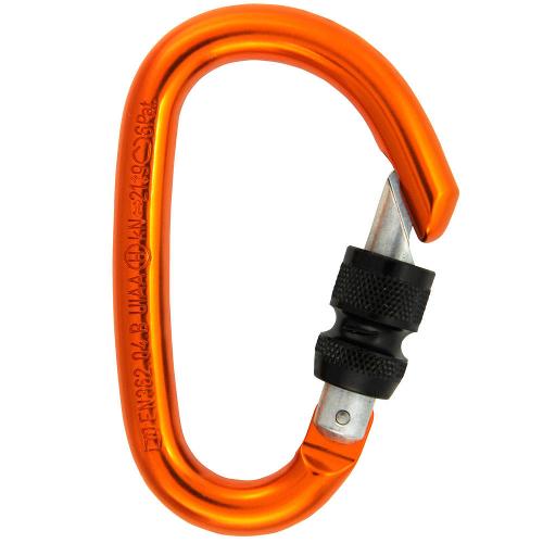 Mosquetão de Rosca para Escalada Hms Spider Compacto