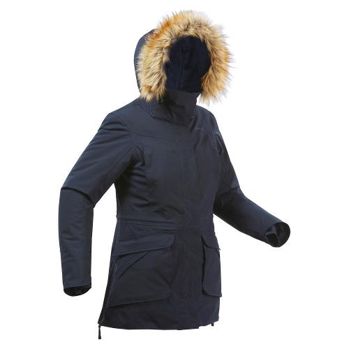 Parka Feminina de Trilha SH500 Ultra-Warm