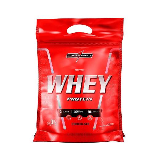Whey Protein Nutri Chocolate 907g Refil Integralmédica
