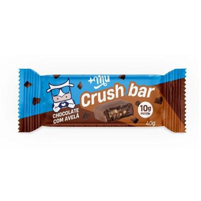 Crushbar +MU - Chocolate Com Avelã 40g