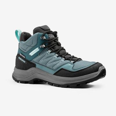 Bota Feminina Impermeável de Trilha MH100 Mid