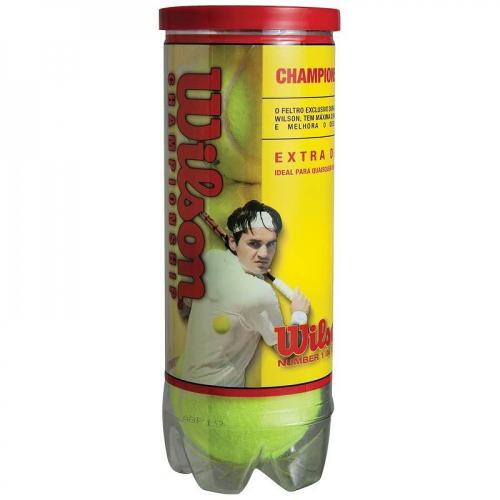 Bola de Tênis Championship Wilson (Tubo com 3 Bolas)