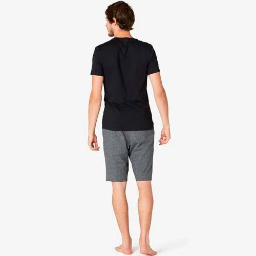 Camiseta Slim Masculina Ginástica e Pilates 500