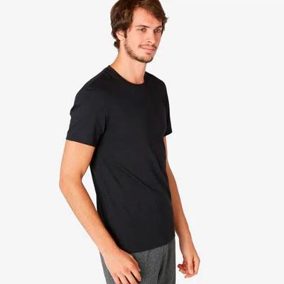Camiseta Slim Masculina Ginástica e Pilates 500