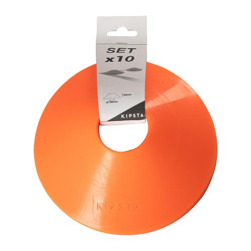Discos Flat De Treinamento Kit Com 10 Unidades Kipsta