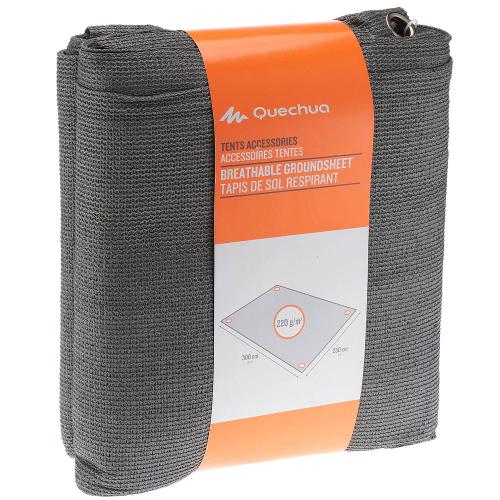 Lona Tela Chão de Barraca 3 m x 2,5 m Quechua
