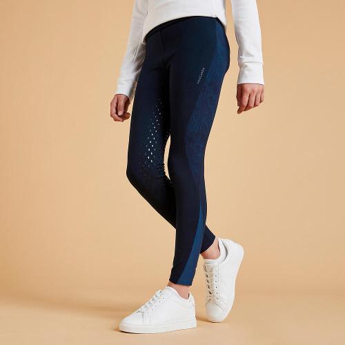 Culote Infantil de Hipismo 500 Fouganza