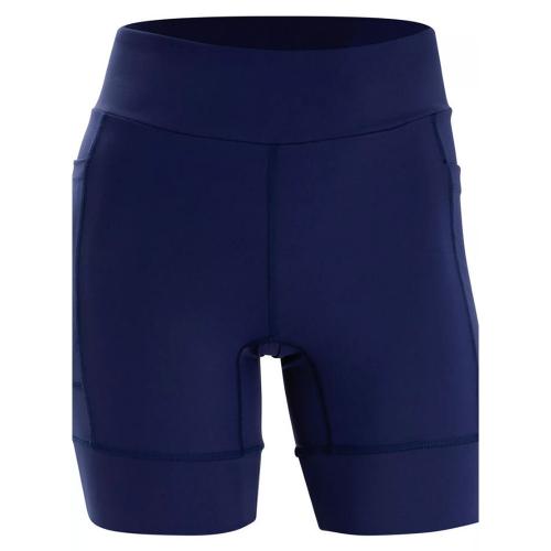 Short de Corrida Feminino Mid Tight Kalenji Azul