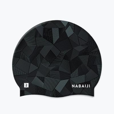 Touca de Natação Silicone 500 Nabaiji Preto