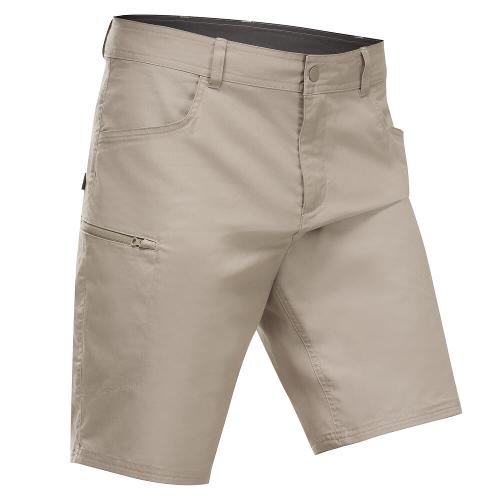 Bermuda Masculina de Trilha NH500 Regular bege