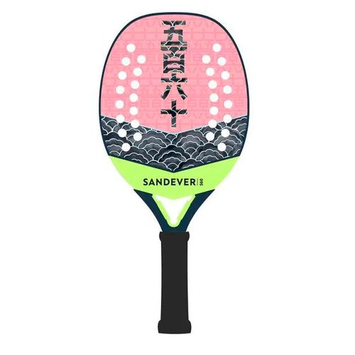 Raquete de Beach Tennis Btr 560 Mix Fibra de Vidro e Carbono