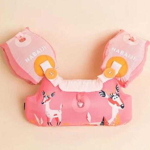 Colete Inflável Infantil Cinto e Boia até 30KG Nabaiji