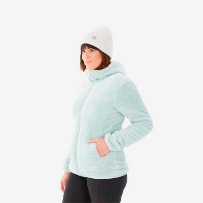 Blusa Feminina de Trilha Fleece de Pelinho com Capuz Quechua