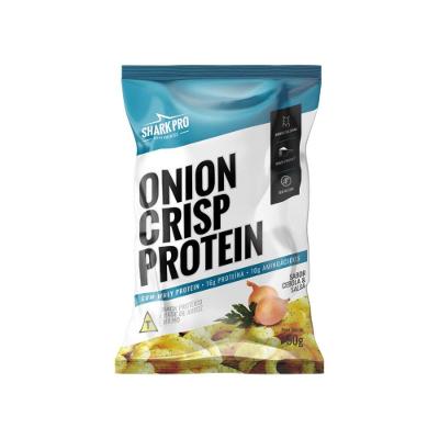 Salgadinho Protéico Onion Crispy Sabor Cebola e Salsa 50g Shark Pro