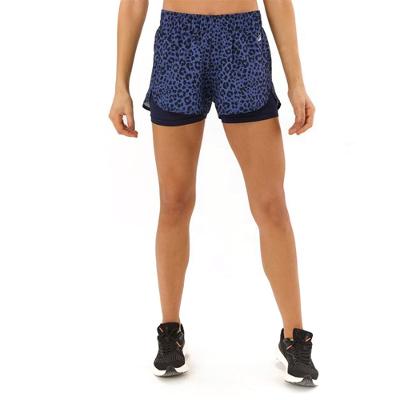 Shorts 2 em 1 Feminino de Treino 120 Domyos