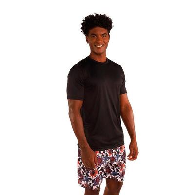 Camiseta Masculina de Surf com Proteção UV50+ Olaian