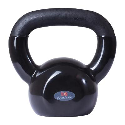 Kettlebell 16kg com Base Vinil PVC