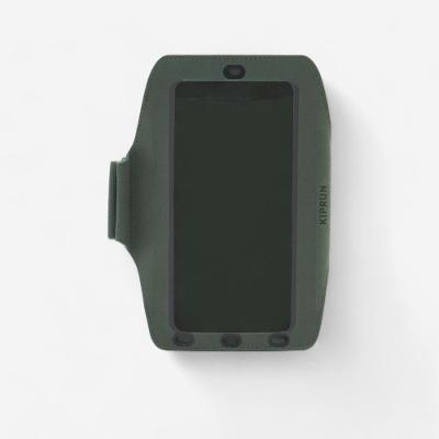 Braçadeira de Corrida para Celular Caqui Kiprun