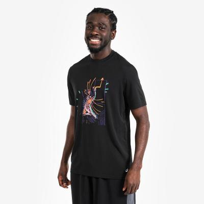 Camiseta Masculina de Basquete Ts500 Fast Preta Tarmak