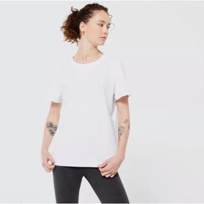 Camiseta Feminina de Ginástica Essentiel Domyos