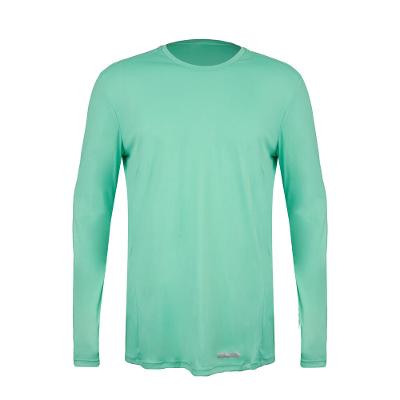 Camiseta Feminina de Corrida Sun Protect Verde Kiprun