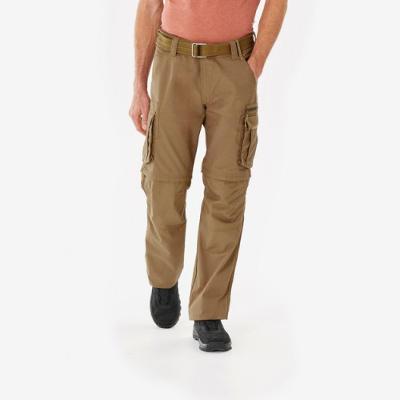 Calça em Algodão Modular Masculina de Trekking Forclaz