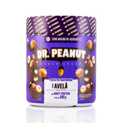 Pasta de Amendoim com Whey Protein Sabor Avelã 600g