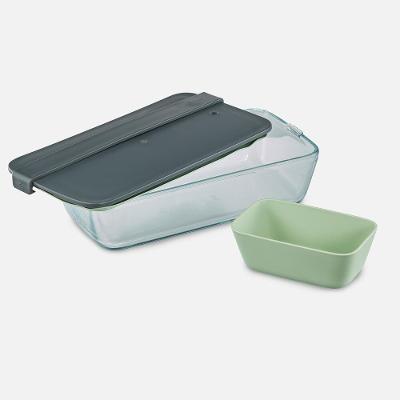 Marmita Lunch Box para Trilha em Vidro 1 litro