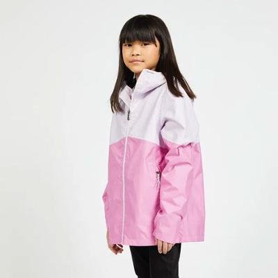 Jaqueta Impermeável de Barco 100 Infantil Rosa Tribord