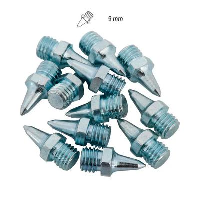Conjunto de 12 Bicos em Aço 15mm para Calçado de Atletismo