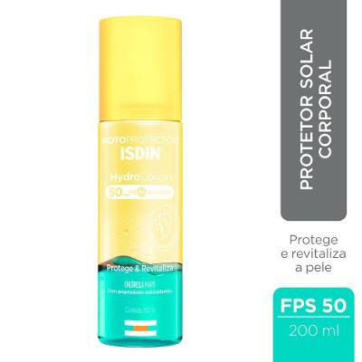 Protetor Solar Corporal Isdin Hydrolotion Fps 50+ 200ml