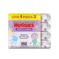Lenços Umedecidos Huggies Rosto E Corpo Limpeza 192 Unidades - 5