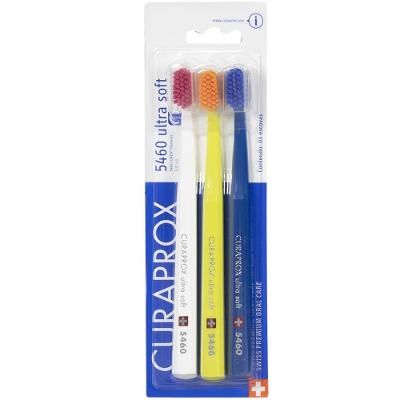 Kit Escova Dental Curaprox Ultrasoft 5460 Sortida - 3 Unidades