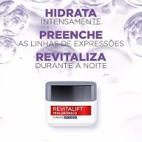 Creme Hidratante Facial Anti-idade L’oréal Paris Revitalift Hialurônico Noturno 49g - 3