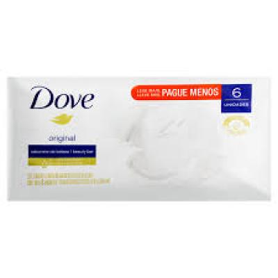 Kit Sabonete Em Barra Dove Original 6 Unidades 90g Cada