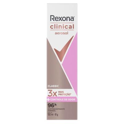 Desodorante Aerosol Rexona Clinical Classic 150ml