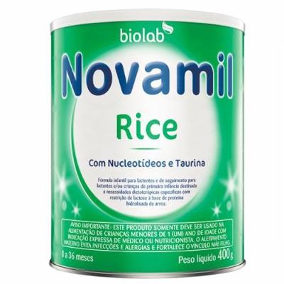 Fórmula Infantil Novamil Rice 400g