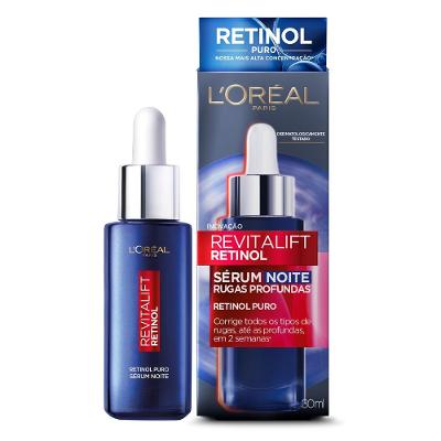 Sérum Facial Noturno Anti-idade L’oréal Paris Revitalift Retinol Puro 30ml