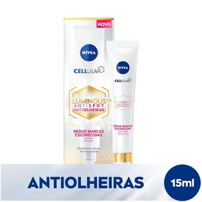Uniformizador Facial Nivea Cellular Luminous 630 Antiolheiras 15ml