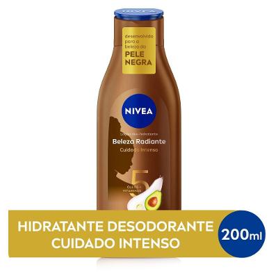 Hidratante Desodorante Nivea Beleza Radiante Cuidado Intenso 200ml