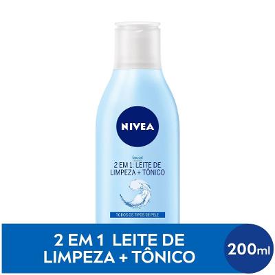 Leite De Limpeza E Tônico Nivea Loção 2 Em 1 200ml
