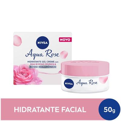 Hidratante Facial Nivea Aqua Rose Gel Creme 50ml