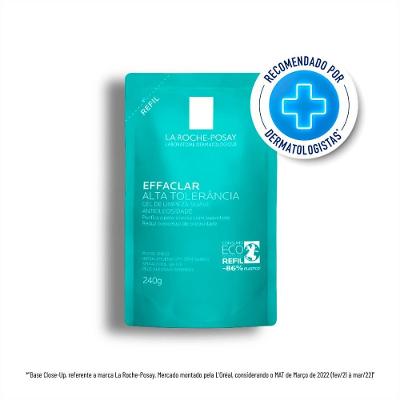 Gel De Limpeza La Roche Posay Effaclar Alta Tolerância Refil 240g